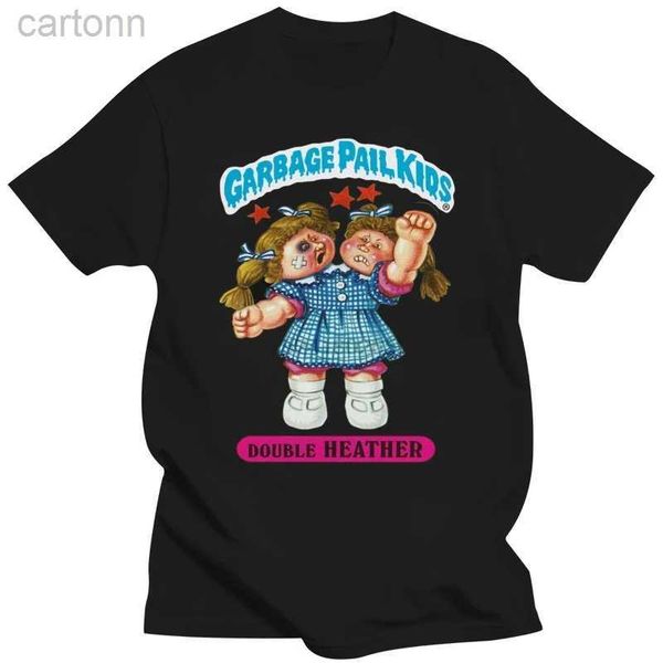 Magliette Maglietta per bambini Garbage Pail - Double Heather - GPK anni '80 NUOVE magliette (S - 3XL) ldd240314