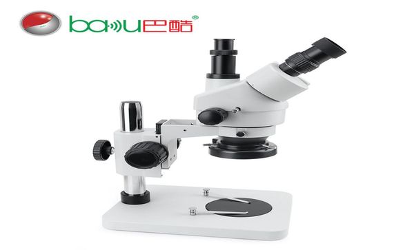 ba008T HD biologisches Mikroskop obere und untere Lichtquelle Schmuckidentifikation Probe anatomischer Körper Lupe7920631