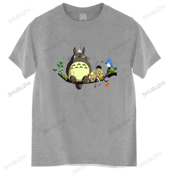 Komşum totoro stüdyosu ghibli tshirt tatlı karikatür anime kıyafeti yaz trendi unisex yuvarlak boyun kısa süreli tshirt erkekler için 21533974