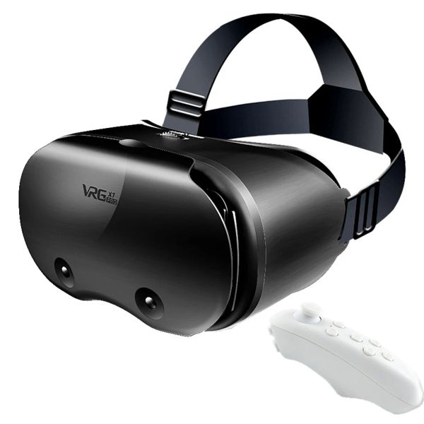 Geräte 3D Vr Headset Virtual Reality Brille Helm mit Controller für 5 bis 7 Zoll Smartphones 3D Helm für iPhone Samsung Phone