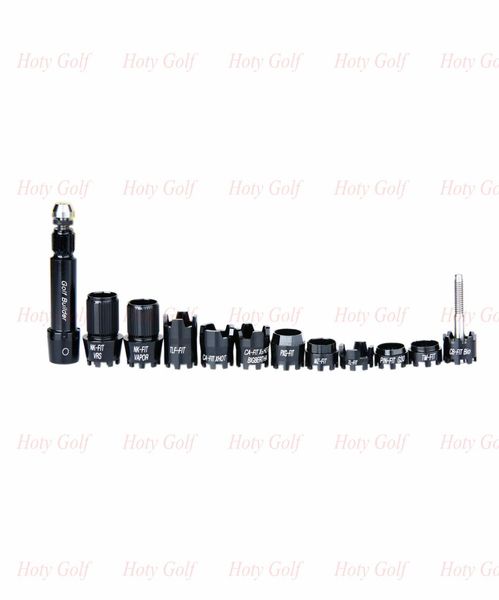 Universelle Golfschaft-Adapterhülse für Golf Driver Fairwayhölzer 0335 Adapterspitze mit 11 Kragen5728591