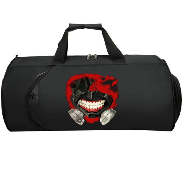 Bolsa tipo estilingue Kaneki Ken Tokyo Ghoul Bolsa de desenho animado Bolsa de ombro com impressão de imagem Mochila fotográfica