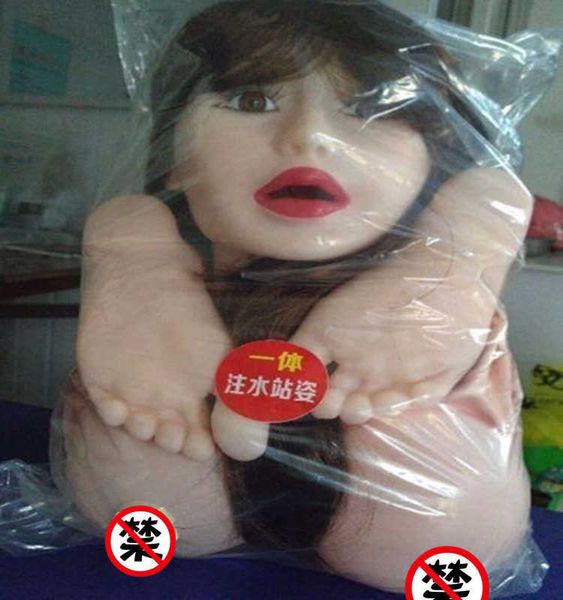 Aa Designer Sex Doll Toys Bambola in silicone solido Bambola gonfiabile Forniture per adulti per uomo Dispositivo per masturbazione giocattolo solido invertito per tazza per aereo
