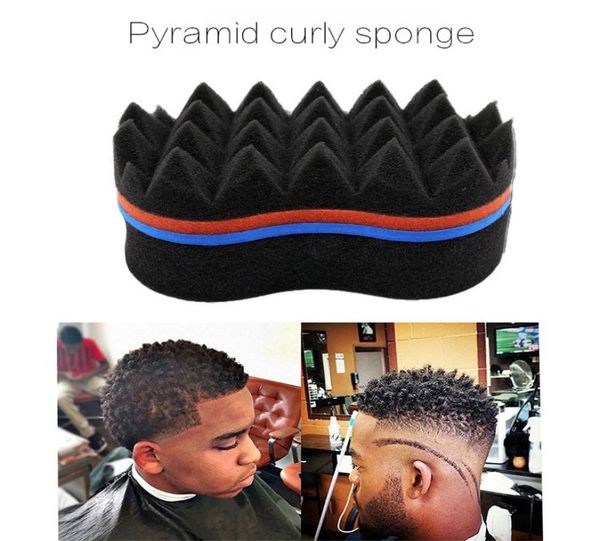 Yeni Varış Sihirli Saç Sünger Afro örgü tarzı Dreadlock Bobinler Dalga Saç Körü Sünger Fırçası3762350