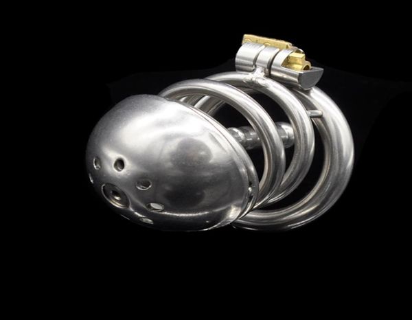 Novo dispositivo de tubo uretral de aço inoxidável pa lock anel peniano brinquedos sexuais adultos a2191804450