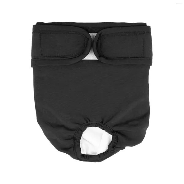 Cão vestuário respirável fralda reutilizável incontinência macio super absorvente filhote de cachorro preto calças sanitárias higiene lavável para treinamento feminino