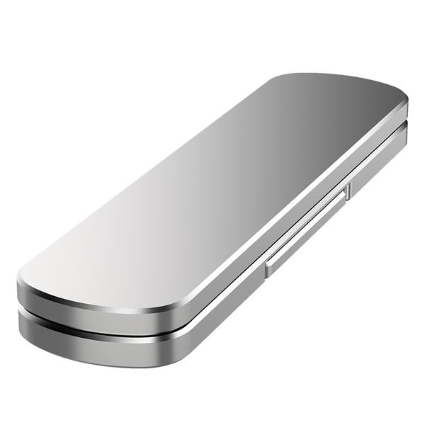 Suporte de telefone celular para iphone titular mini portátil dobrável flexível 360 rotação liga alumínio suporte do telefone móvel soquete f1289