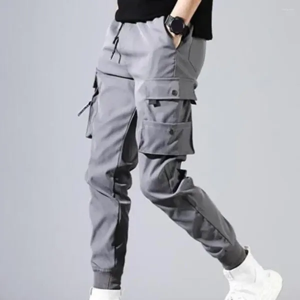 Pantaloni da uomo Pantaloni da uomo da jogging Cargo casual Pantaloni da jogging oversize primaverili e autunnali per abbigliamento sportivo 4XL