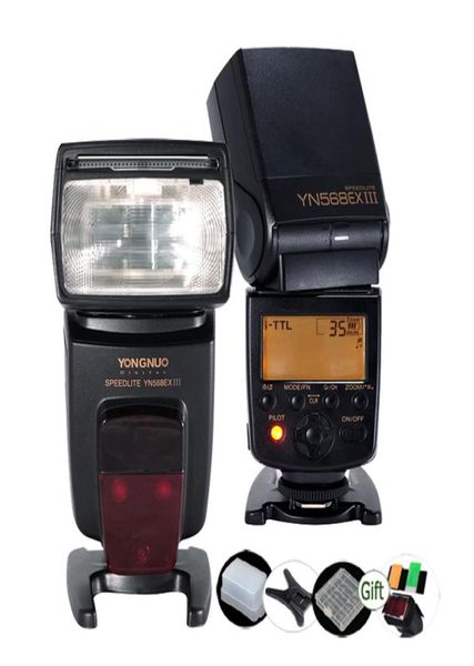 Yongnuo YN568EX III Speedlite GN58 TTL Kablosuz HSS 18000S Nikon D7000 D5200 D5100 D51008357037 için Master Slave Flash