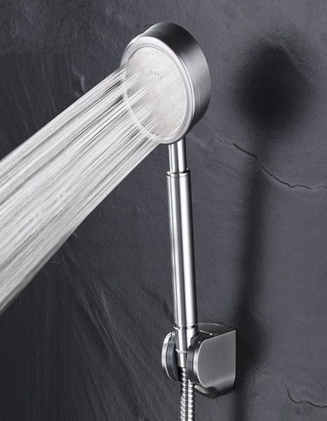 Bad-Duschkopf aus Edelstahl 304, Hochdruckfilter für Wasserstrahl-Duschkopf, RecabLeght Badezimmer-Spray, unter Druck stehende Düse, 3983339