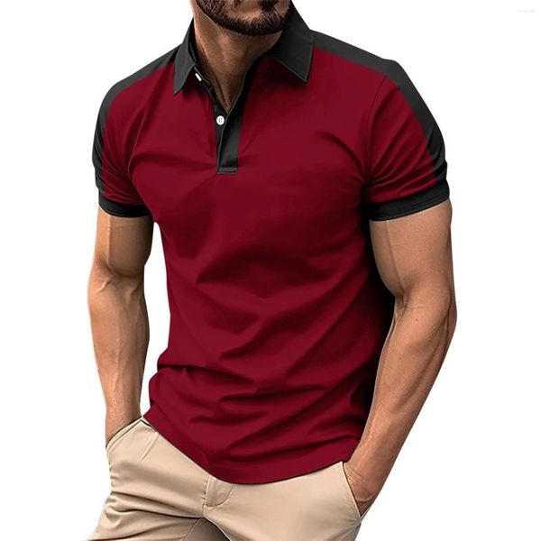 Magliette da uomo Estate Tempo libero Cultura Camicia a maniche corte traspirante Top Fashion Zipper Ropa Para Hombres Uomo oversize