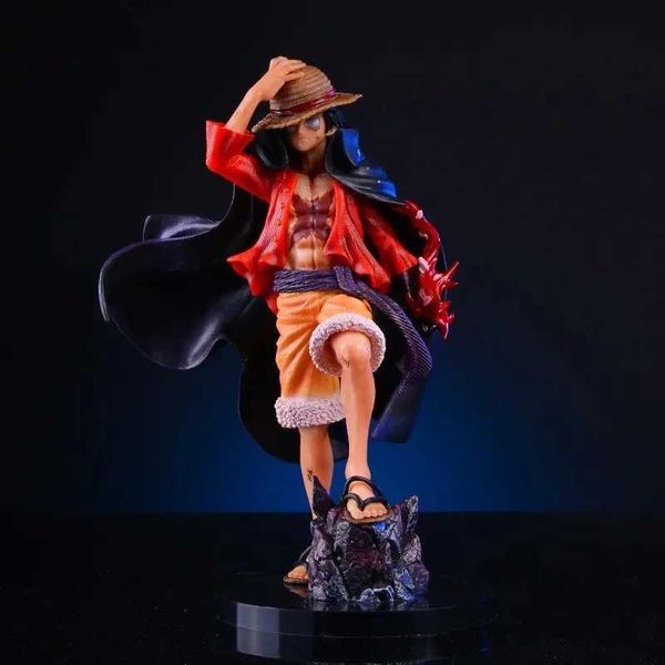 Action Figures Toy Nuovo One Piece Rufy Anime Figure Monkey D. Luffy Action Figurine 25cm PVC Modello da collezione Doll Toys Regalo