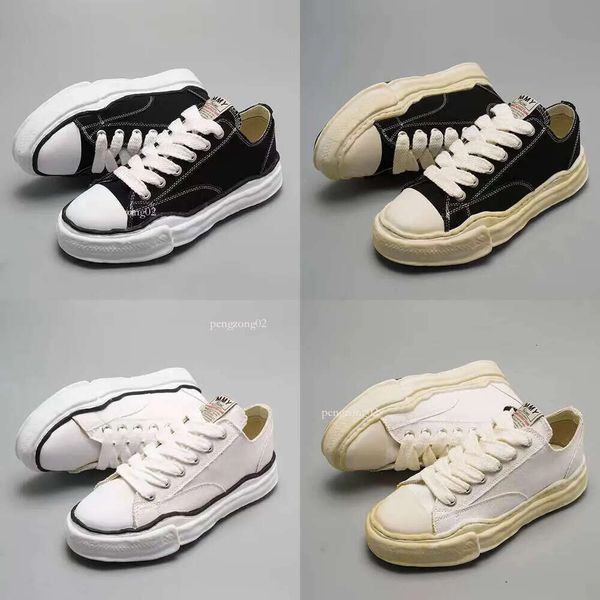 NOVA Co Marca MMY Dissolvendo Sapatos Designer Sapatos Casuais Maison Mihara Yasuhiro Verde Grosso Soled Lovers' Daddy Sports Casual Board Shoes 65