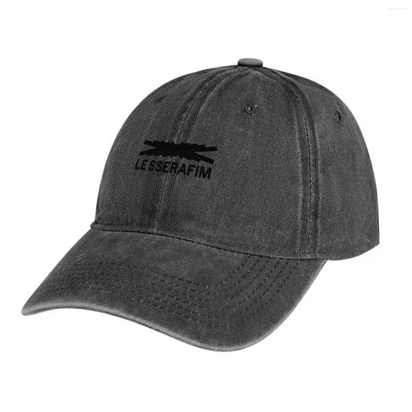 Береты KPOP LE SSERAFIM ковбойская шляпа с логотипом, защита от ультрафиолета, солнечная военная кепка, мужская, для папы и мальчика, женская