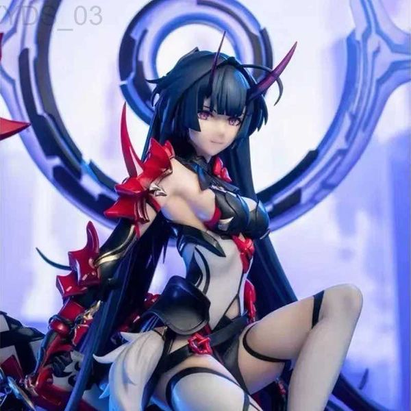 Anime Manga Hot Game Anime Raiden Mei Figur Honkai Impact 3 Modell Spielzeug 19,5 cm PVC Sexy Puppe Boden Dekoration Action Figuine Sammeln Geschenke YQ240315