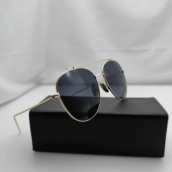 Sonnenbrille Klassische Metall Männer Frauen Marke Design Retro Pilot Luftfahrt Sonnenbrille Shades Für UV400 Schutzbrillen