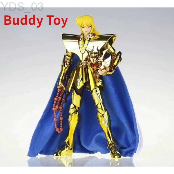 Anime Manga Auf Lager Metal Club/MC Modell Saint Seiya Myth Cloth EX Virgo Shaka Gold Ritter des Tierkreises Action Figur Spielzeug Geschenke YQ240315