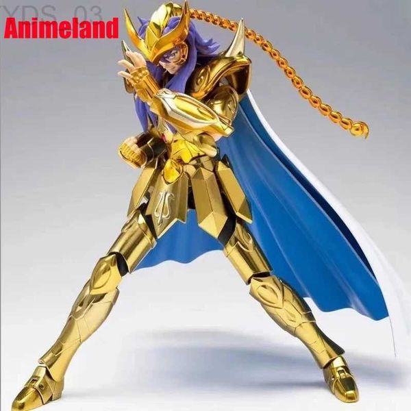 Anime Manga Metal Club/MC Saint Seiya Myth Cloth EX Escorpião Milo Cavaleiros Dourados do Zodíaco Figura de ação em estoque YQ240315