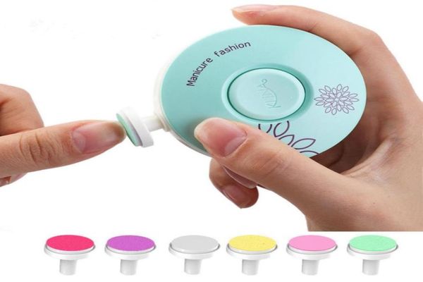 Varejo cortador de unhas elétrico para bebês recém-nascidos, lixas de unhas, cuidados com as unhas, conjunto de acessórios para aparador de crianças, kit de higiene infantil recém-nascido33082978765319