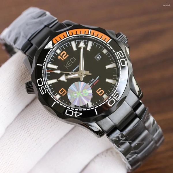 Наручные часы автоматические механические мужские часы с автоподзаводом, водонепроницаемые часы MIYOTA с сапфировым стеклом, керамический безель, светящийся