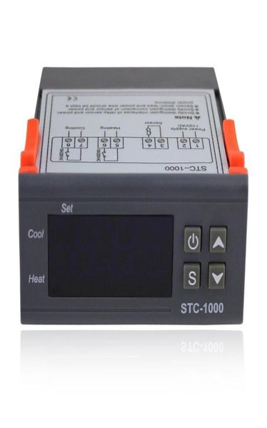 Universal 5099 Grad STC1000 Digital LCD Thermostat Regler Temperatur Controller Thermostat w Sensor AC 110V 220V 24V 12V1398834