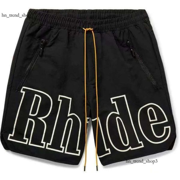 Летние мужские шорты Rhude Short Дизайнерские спортивные повседневные мужские свободные баскетбольные брюки с большими точками Женские мужские шорты 134