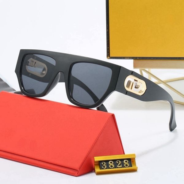 Neue Mode 2024 Designer-Sonnenbrille Top-Look Luxus-Rechteck-Sonnenbrille für Damen Herren Vintage-Sonnenbrille mit quadratischem Rahmen, dicker Rahmen, Nude-Sonnenbrille, Unisex