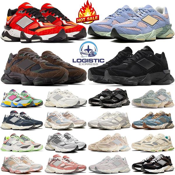 Novità 9060 Scarpe casual sneakers firmate da esterno 9060 Penny Cookie Rosa Nero Bianco Mattoni Legno Marrone Nero Rain Cloud uomo donna scarpe da ginnastica sportive all'aria aperta moda