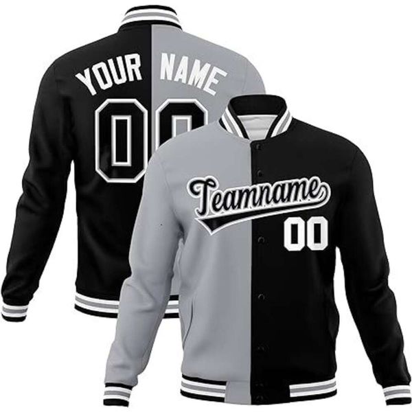 OEM Özel Etiket Beyzbol Varsity Pamuk Polyester Boş Boş Düz Erkek Bombacı Letterman ABD Boyutu Özel Ceketler 20 75