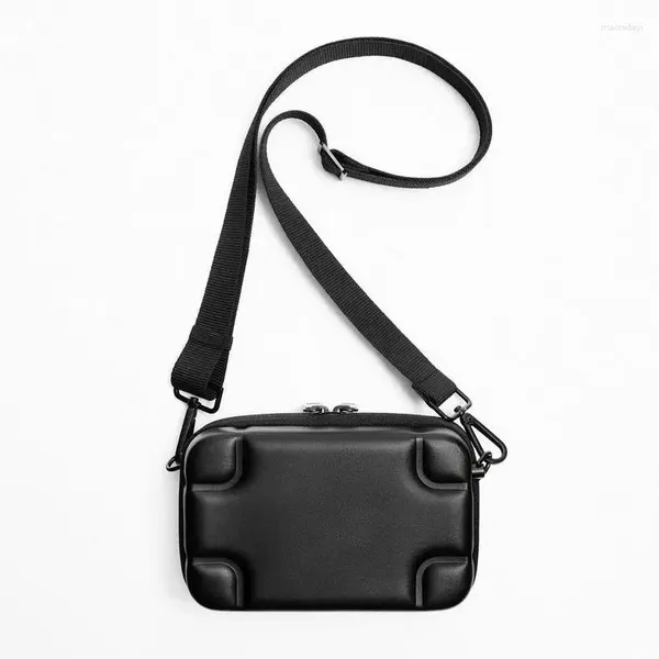 Akşam çantaları moda crossbody çanta kadın pu fermuarlı katı omuz euro-america tarzı çanta telefon unisex tasarımcı