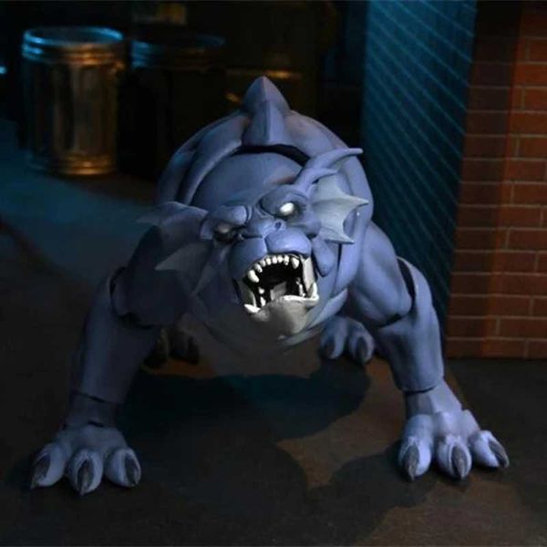 Аниме Манга Оригинальная американская версия Neca Gargoyles Wolf Dog Фигурки Подвижные статуи Модель куклы Коллекционные украшения Подарки для детей YQ240315