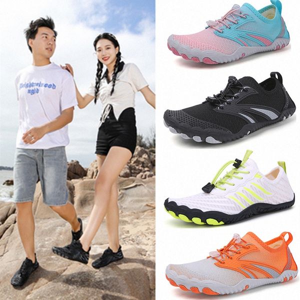 Nuovo prodotto, outdoor, scarpe da tracciamento a cinque dita, scarpe da sabbia, scarpe da immersione a piedi nudi, scarpe singole, nuoto, fitness, ciclismo, scarpe da trekking c7nd #