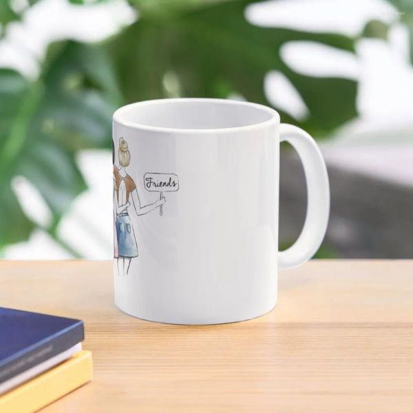 Tassen Freund Geschenk – Einzigartige Freundschaft BFF Geburtstag Kaffeetasse Tassen für Tee Custom Ands