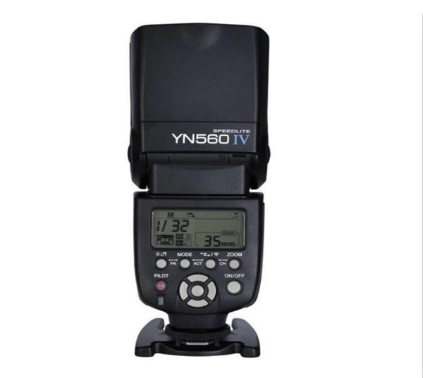 Yongnuo YN560 IV Speedlite Beyaz Difüzör 24G Kablosuz Tetikleme DSLR Kamera Canon Nikon Pentax Olympus7081281