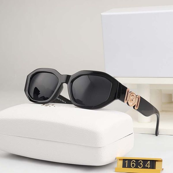 Designer-Sonnenbrillen für Damen, Sonnenbrillen für Herren, Designer-Brillen, UV400, Vollformat-PC-Spiegel-Sonnenbrillen für Damen, Lunette de Soleil, weiße Sonnenbrillenbox, Luxusbrille