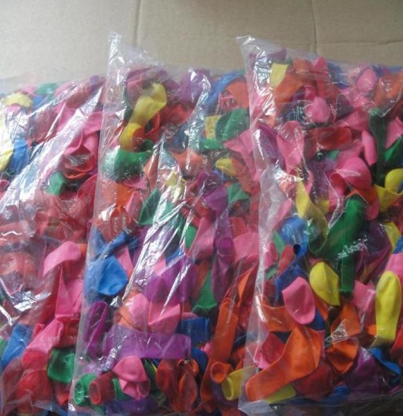 Balões de água coloridos de látex para festa de feriado de 2017, 1618 cm, 1 pacote com 500 peças, lote 4867842