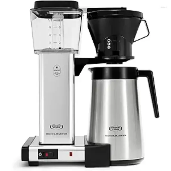 Set Di Pentole Moccamaster 79112 KBT Coffee Brewer 40 Oz Argento Lucido Macchine Pentole E Padelle Cucina