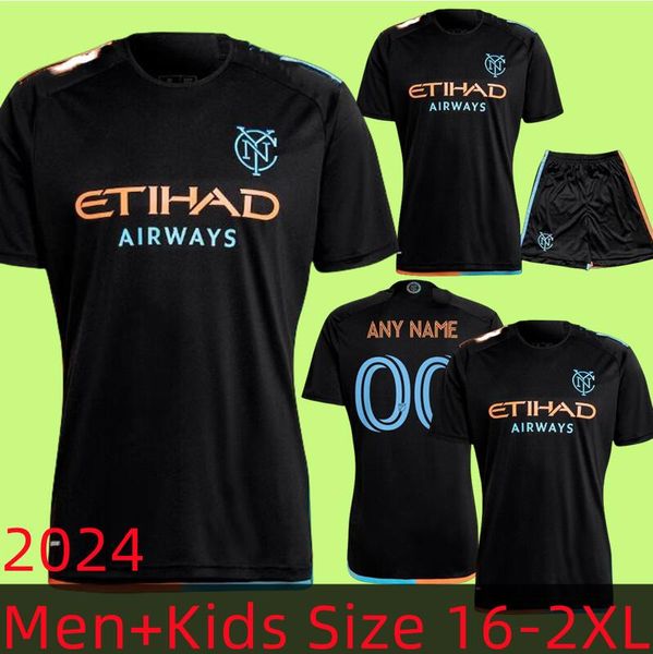 2024 New York City FC Football Club Fußballtrikot 24 25 LLENIC Tanasijevic Mijatovic Home and Away Miazga Fußballtrikot Thailand Hochwertige Herren-Fan-Edition