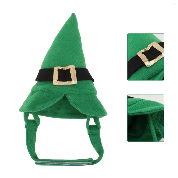 Köpek Giyim Çocuklar İçin Noel Şapkaları Patricks Günü Santa Cat Cosplay Cap Giydir Kostüm Pet Baby