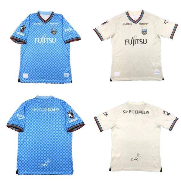 2024 Kawasaki Frontale Fußballtrikots 24/25#11 YU YAMANE RYOTA Home Blue Uniform Herren #7 KURUMAYA J.SCHMIDT MARCINHO Auswärtstrikot