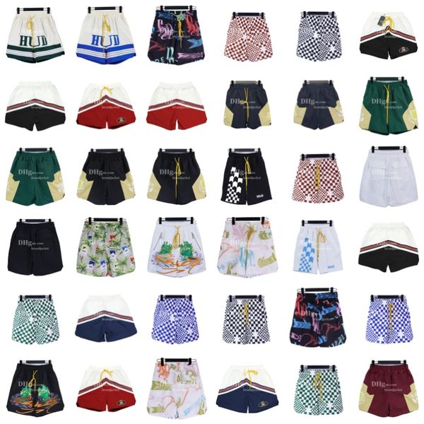 Männer Sommer Sport Shorts Brief Gedruckt Designer Shorts Casual Lose Quick Dry Kurze Hosen Für Jugendliche Hip Hop Rock Rapper