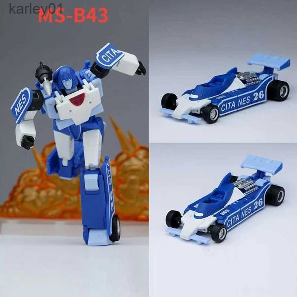 Brinquedos de transformação robôs mágico quadrado MS-TOYS mirage transformação robô figura de ação MS-B43 anime modelo brinquedo para presente yq240315