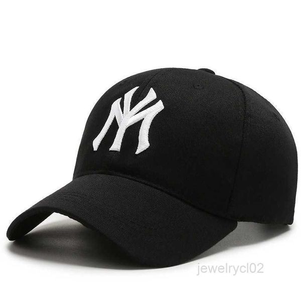 Boné de beisebol bordado 3D de Nova York 100% algodão meu pai chapéu carta snapback verão sol moda hip hop4e1r