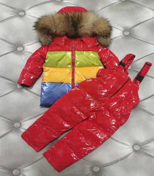 Детский пуховик для новорожденных Толстая теплая одежда для маленьких мальчиков и девочек Зимние куртки Теплая верхняя одежда с капюшоном Пальто для мальчиков Одежда7706409
