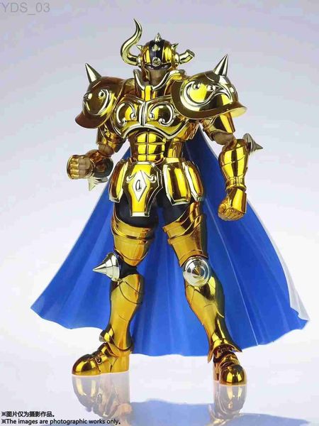 Manga anime CS Chuanshen Model Saint Seiya Gold Cloth Myth Ex 24k Taurus Aldebaran Figura Action Cavaleiros Do Zodiaco W20 YQ240315