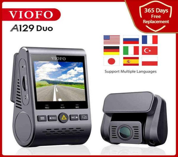 VIOFO A129 Dual Channel 5GHz WiFi Full HD Dash Camera DashCam IMX291 Doppio sensore Starvis HD 1080P DVR per auto Telecamera posteriore opzionale H21329887