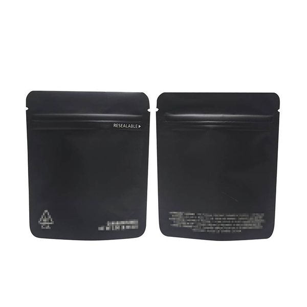 Toptan Premium 3.5g Ziplock Torbaları Koku Kanıtı Cali Paketleri 420 Ambalaj Özel Logosu Mylar Çantalar Özelleştirme 454G