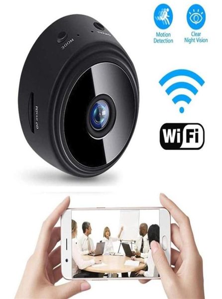 Mini câmera escondida sem fio ip portátil de segurança em casa camerase hd 1080p dvr visão noturna remoto micro câmeras wifi pq561212424047846821