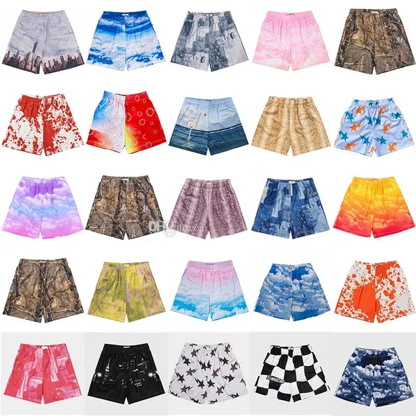 Männer Mesh-Badeshorts Designer Erics Emmanuels Basketball kurze Hosen Damen laufen Cloud Top Fitness lockere Passform Fußball Sport Viertelhose