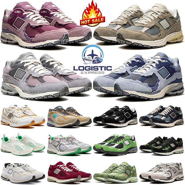 Nuovo 2002r Scarpe casual sneakers firmate da esterno Penny Cookie Rosa Nero Bianco Mattoni Legno Marrone Nero Rain Cloud uomo donna scarpe da ginnastica sportive all'aria aperta più economiche